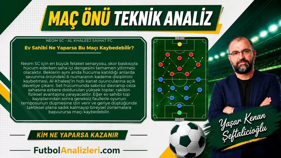 Neom SC – AL Khaleej Saihat FC Teknik Maç Analizi
